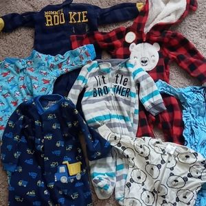 Baby boy clothing 0 to 3 months 6-9 n 12-24